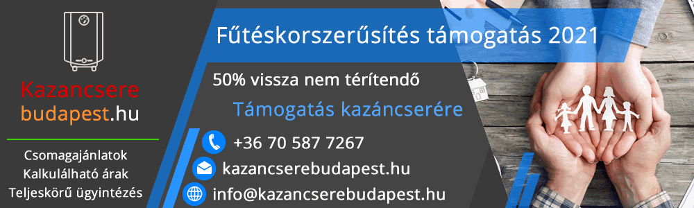 Fűtéskorszerűsítés pályázat 1000