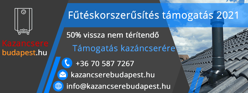 Fűtéskorszerűsítés pályázat 800
