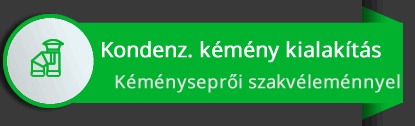 kondenzációs kazán kéményrendszer kiépítés