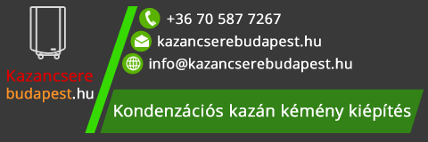 Kondenzációs kazán kémény kiépítése 480